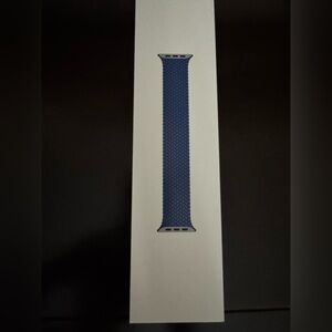 Apple 40mm size 5 Atlantic Blue Braided Solo Watch Strap